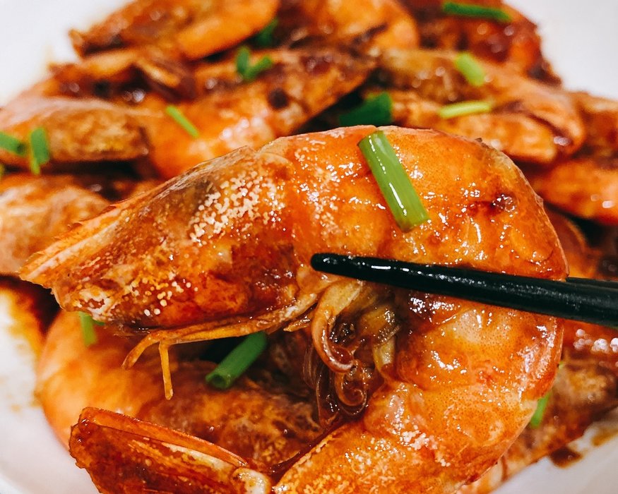 家庭版油焖大虾