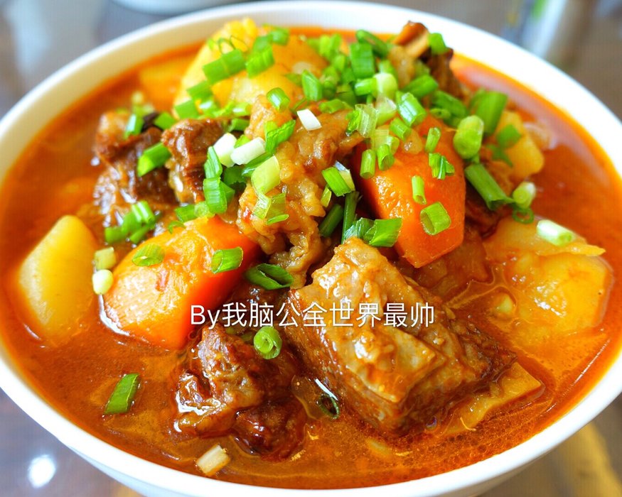 番茄土豆炖牛腩