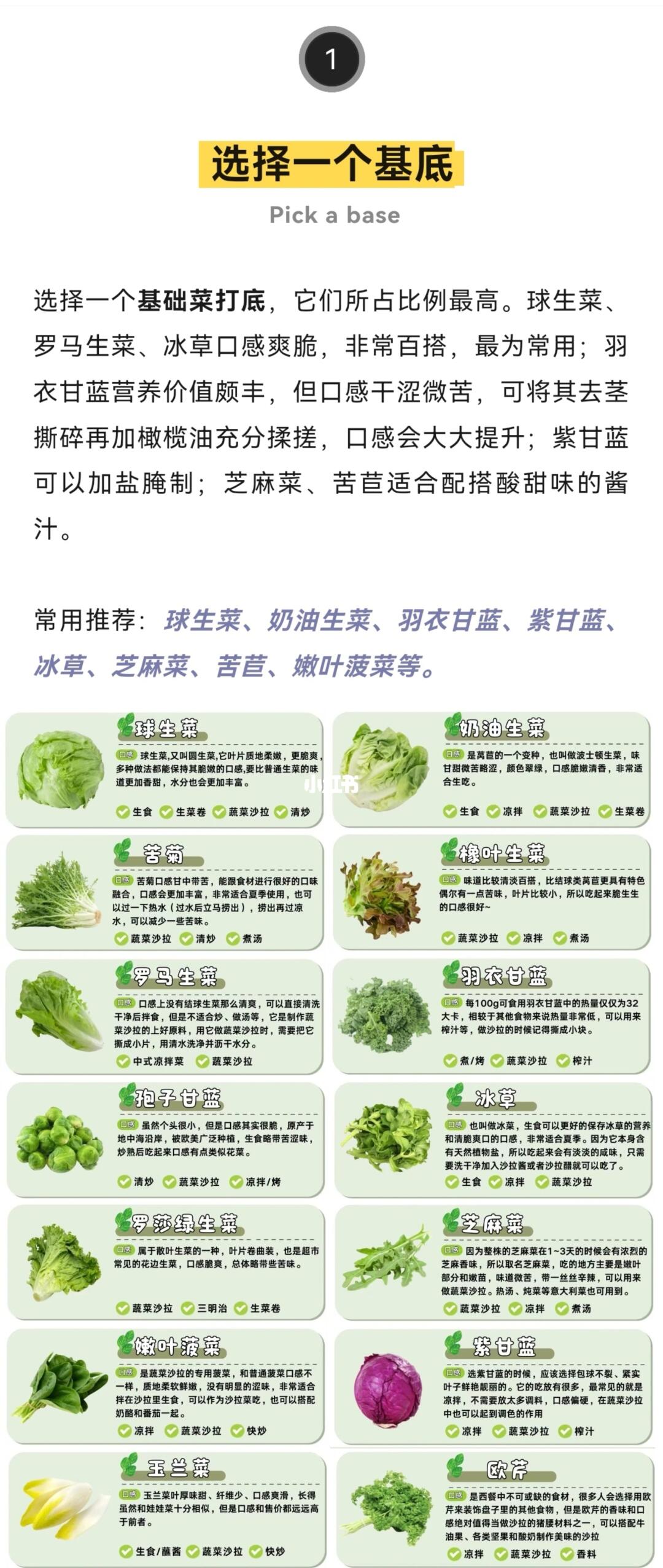 🌸万能沙拉公式🌸